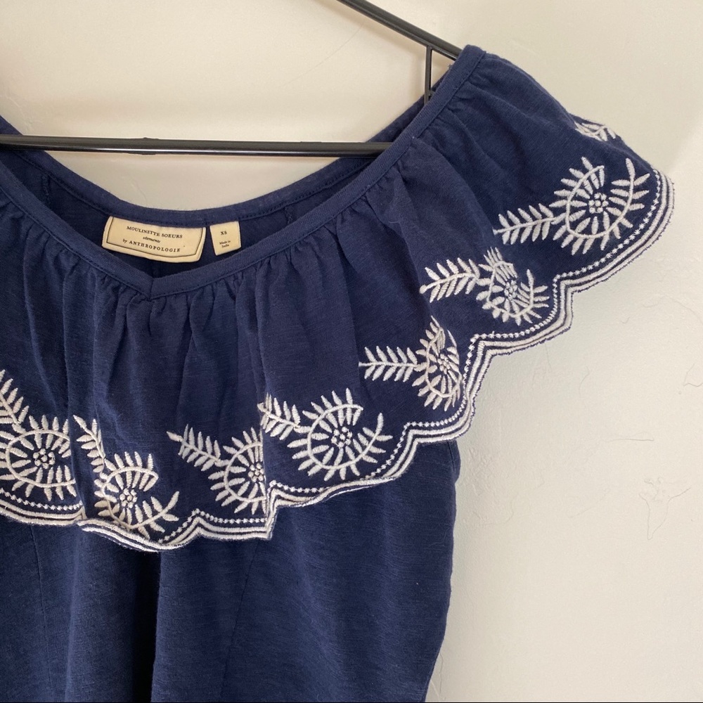 GUC Anthropologie Moulinette Soeurs top M1